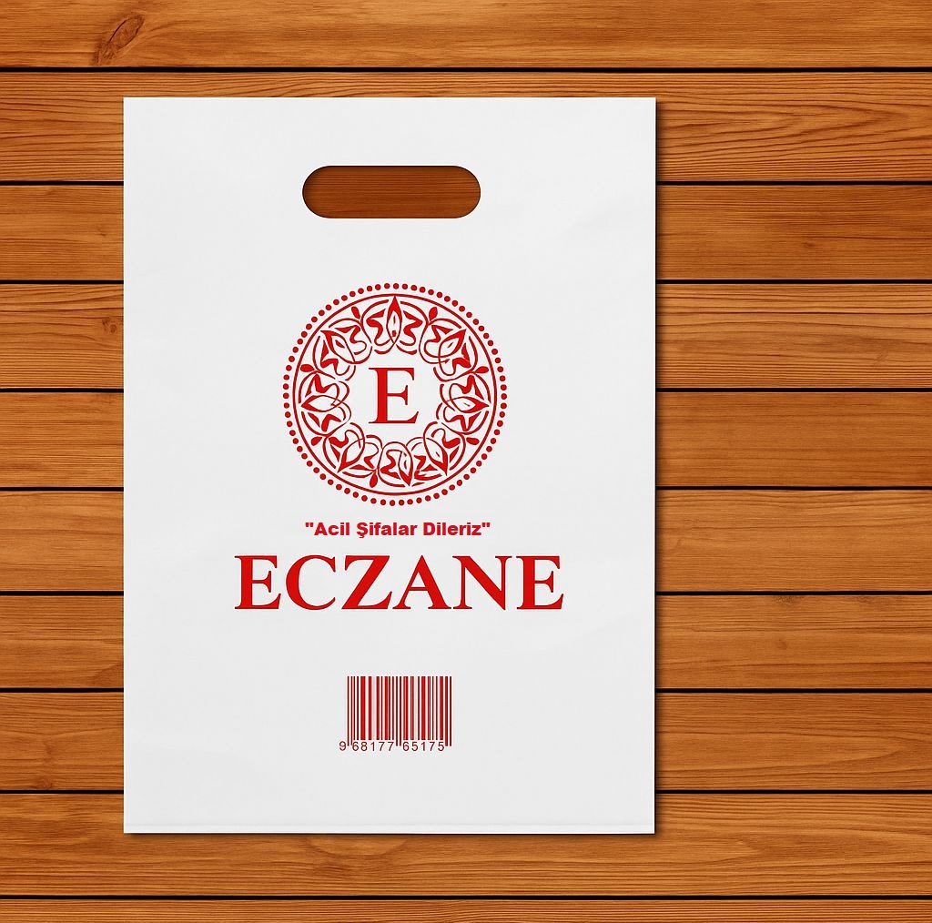 17x27 El Geçme Eczane poşeti